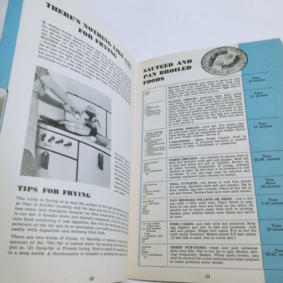 Vtg Controlled Cooking Tastier Dishes 101 Recipes Speed Menues American Gas Co - Picture 5 of 6